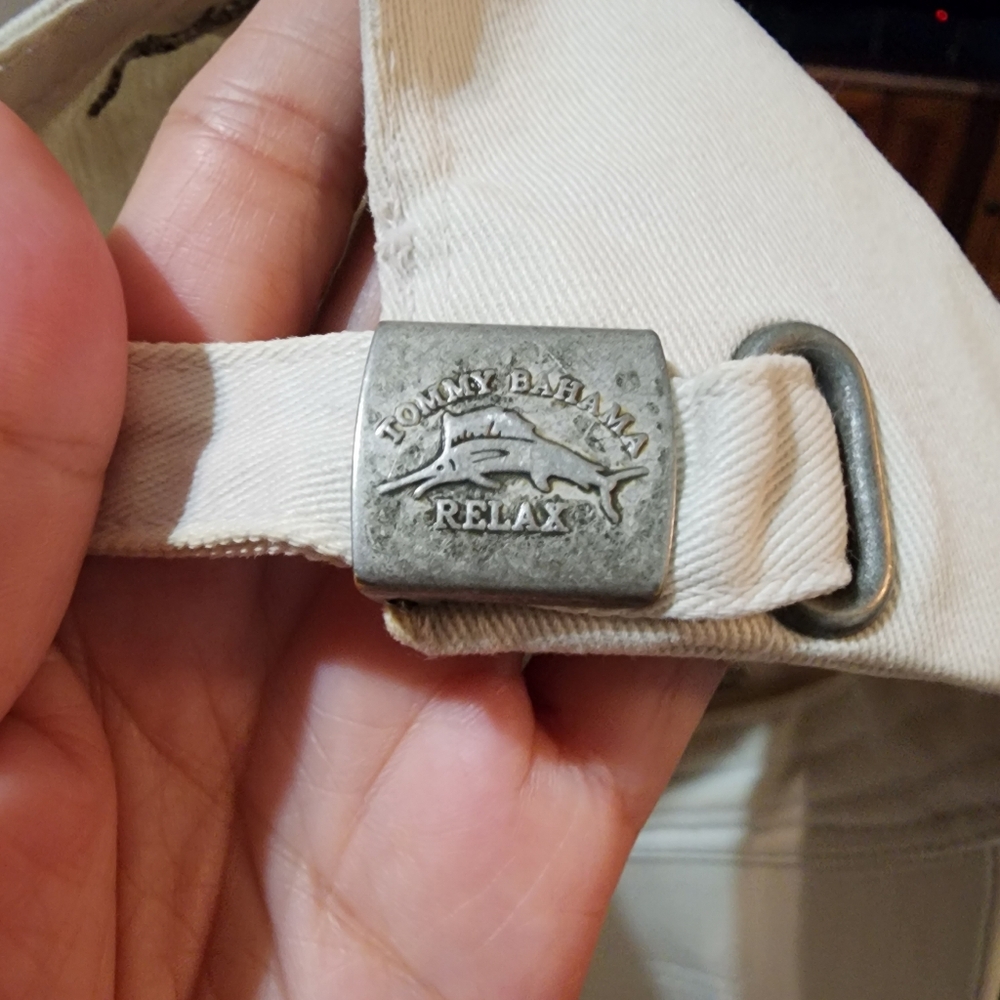 Tommy Bahama Khaki/Beige Baseball Cap - Picture 6 of 6